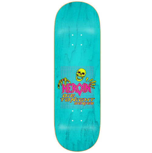 Heroin Craig Questions Die Tonight Skateboard Deck 10"