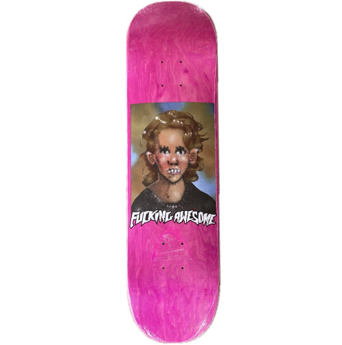 Fucking Awesome Dill Class Photo Skateboard Deck 8.18" magenta veneer
