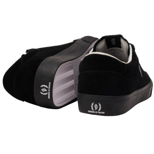 Hours is Yours DMC-1 Dollin Skate Shoe - Black Suede back
