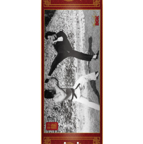 DGK X Bruce Lee Double Dragon Skateboard Deck 8.0"