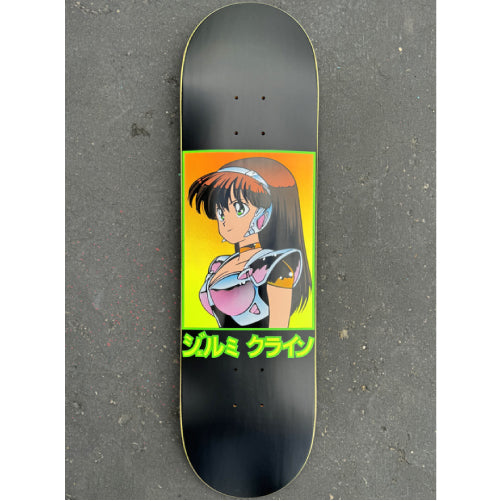 Hook-Ups Dream Girl Matte Black Skateboard Deck 8.5"