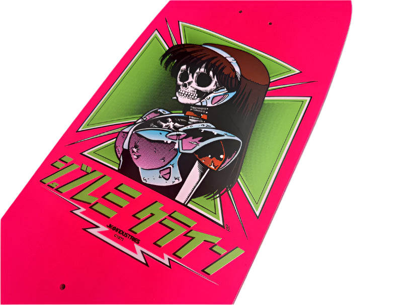 Hook-Ups Jeremy Klein Hawk Dream Girl Shaped Skateboard Deck 9.5" (Copy)