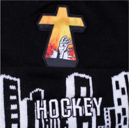 Hockey Drowning Beanie - Black
