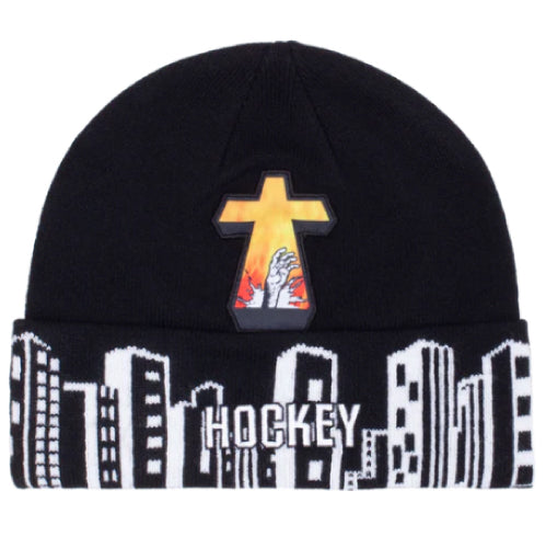Hockey Drowning Beanie - Black