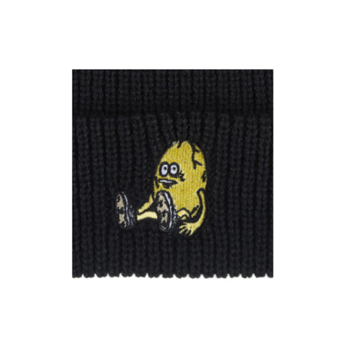 Heroin Egg Beanie - Black