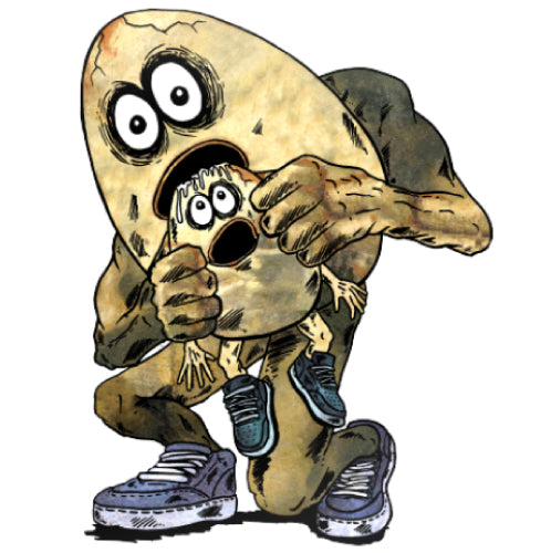 Heroin Fried Boy Stickers - Individual