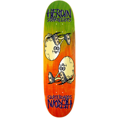 Heroin Egg Symmetrical Skateboard Deck Rainbow Assorted 8.75"
