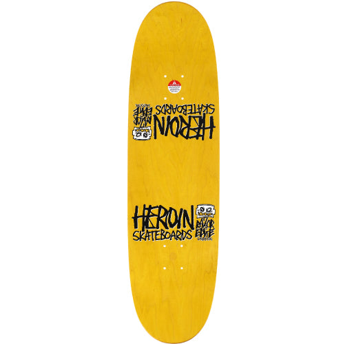 Heroin Egg Symmetrical Skateboard Deck Rainbow Assorted 8.75"