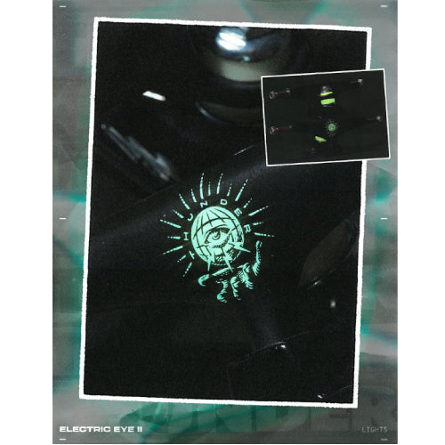 Thunder Electric Eye II Hollow Lights Black/Glow Trucks (Set of 2)