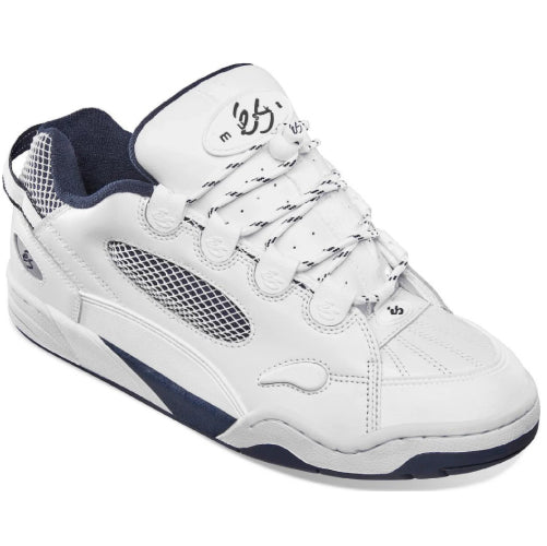*LIMITED* eS Muska Reissue Skateboarding Shoe - White/Navy