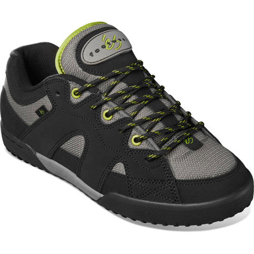 eS One Nine 7 Limited Reissue Skateboarding Shoe - Black/Lime