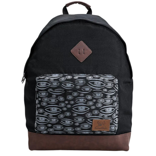Toy Machine Multi Eye Backpack - Black/Brown