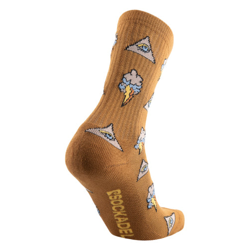 Psockadelic Eye Cloud Socks