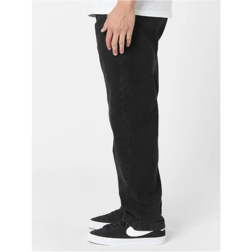 Krooked Eyes Denim Twill Pant- Black