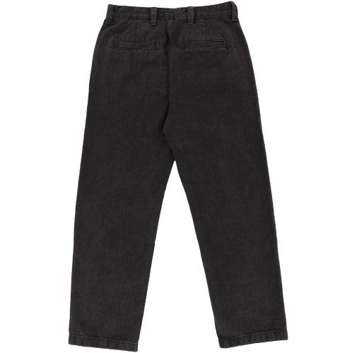 Krooked Eyes Denim Twill Pant- Black