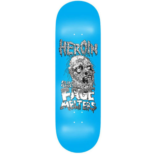 Heroin Craig Questions Face Melter Skateboard Deck 9.25"