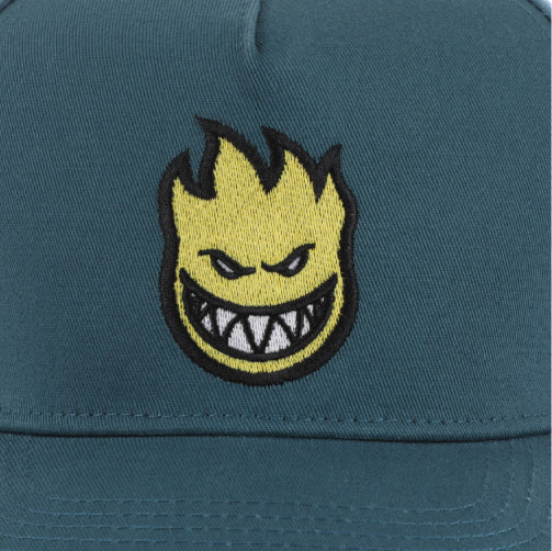 Spitfire Bighead Fill Snapback Hat - Blue/Yellow