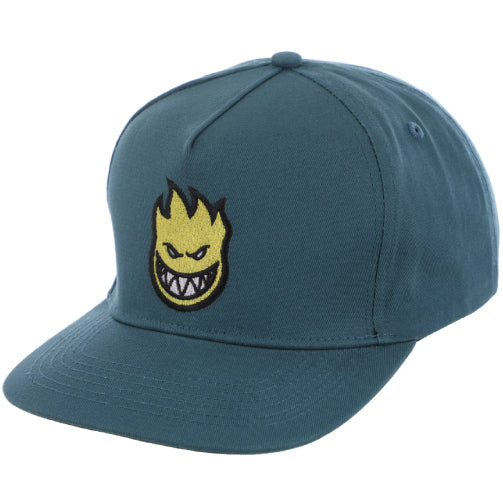 Spitfire Bighead Fill Snapback Hat - Blue/Yellow
