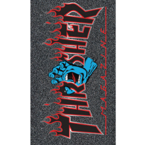 MOB X Santa Cruz X Thrasher Flame Logo Griptape