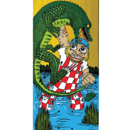 Deathwish Foy Gator Attack Skateboard Deck 8.25"