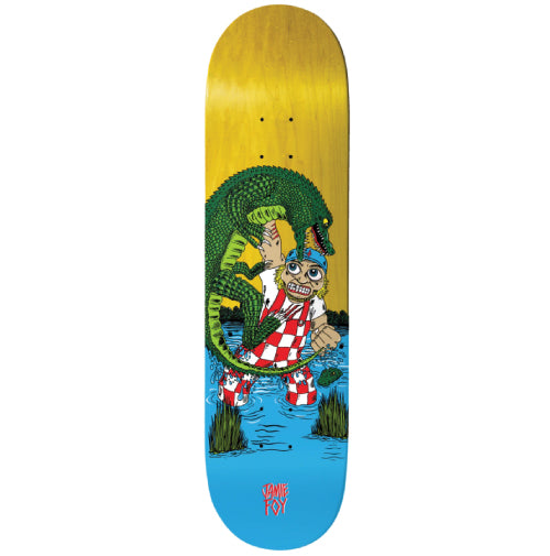 Deathwish Foy Gator Attack Skateboard Deck 8.25"