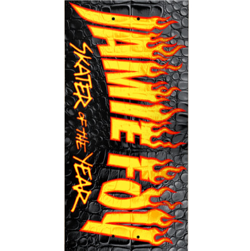 Deathwish Foy Skater of the Year Twin Tail Skateboard Deck 8.5"