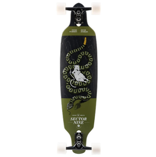 Sector 9 Fractal Rattler Sidewinder Longboard Complete 36"