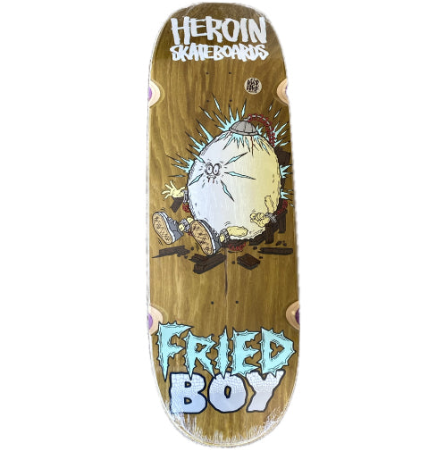 Heroin Fried Boy Skateboard Deck 10.4"