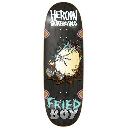 Heroin Fried Boy Skateboard Deck 10.4"
