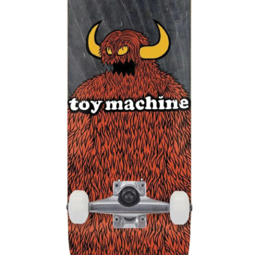 Toy Machine Furry Monster Complete Skateboard Assorted Stains 8.0"
