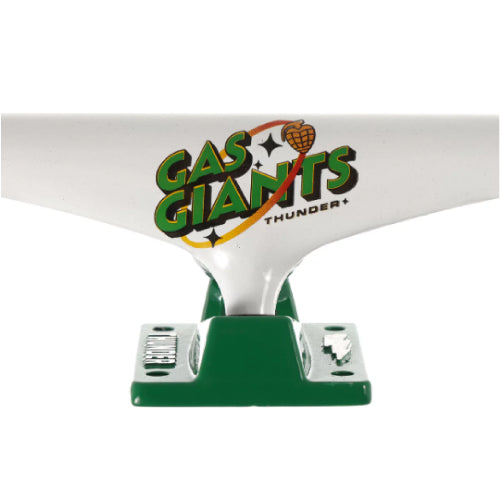 Thunder X Gas Giants Team Trucks - White/Green (Set of 2)