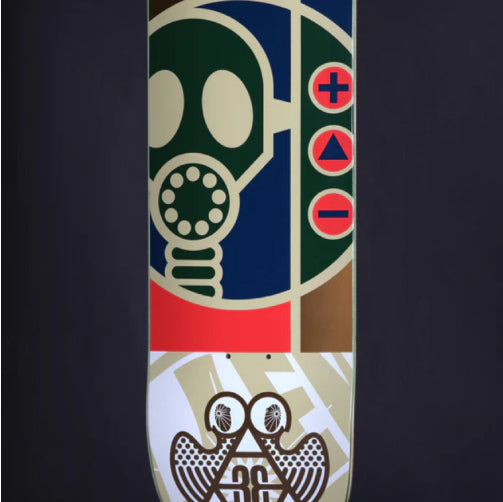 Alien Workshop Gasmask 33 Skateboard Deck 8.375"