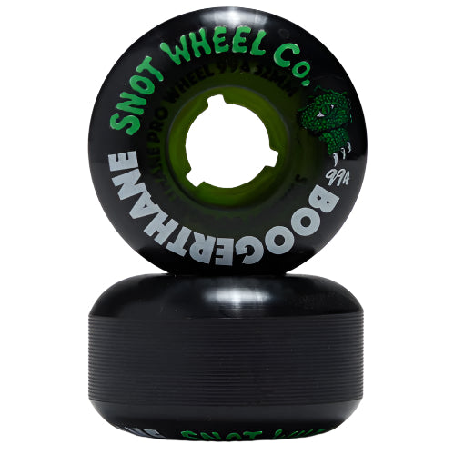 Snot Swampy Gator Boogerthane Wheels Black/Clear Green 52MM 99A
