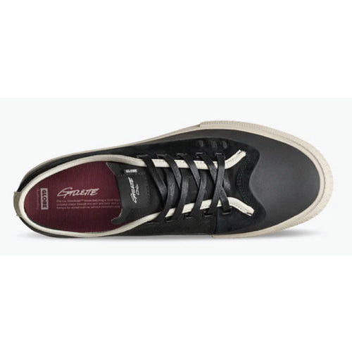 Globe Gillette Skate Shoe - Black/Black/Cream