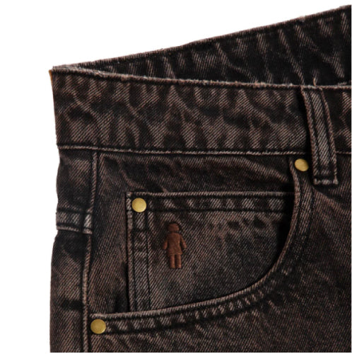Girl Jeans - Washed Brown