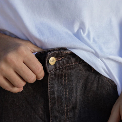 Girl Jeans - Washed Brown