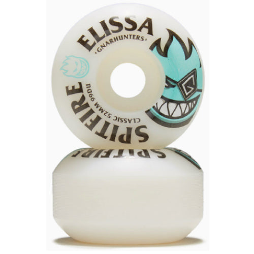 Spitfire Classic Elissa Steamer Gnarhunters Skateboard Wheels 52MM 99D