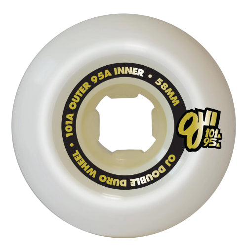 OJ Erick Winkowski Gold Dope Planet Double Duro Skateboard Wheels 58MM 101A/95A