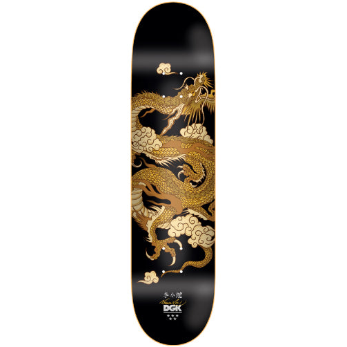 DGK X Bruce Lee Golden Dragon Lenticular Skateboard Deck 8.25"