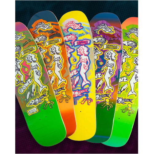 Krooked Gonz Color My Friends SSD Blind Bag Deck 9.85"