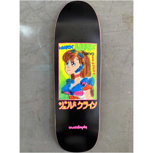 Hook-Ups Jeremy Klein Gonz Dream Girl Shaped Skateboard Deck 9.5"