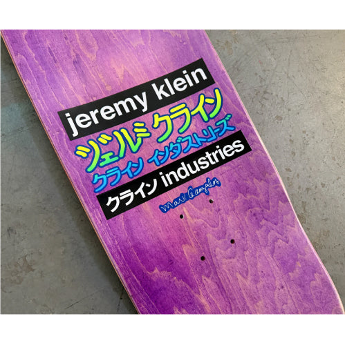 Hook-Ups Jeremy Klein Gonz Dream Girl Shaped Skateboard Deck 9.5"