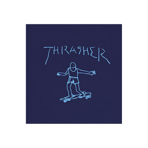 Thrasher Gonz Tee - Navy/Light Blue