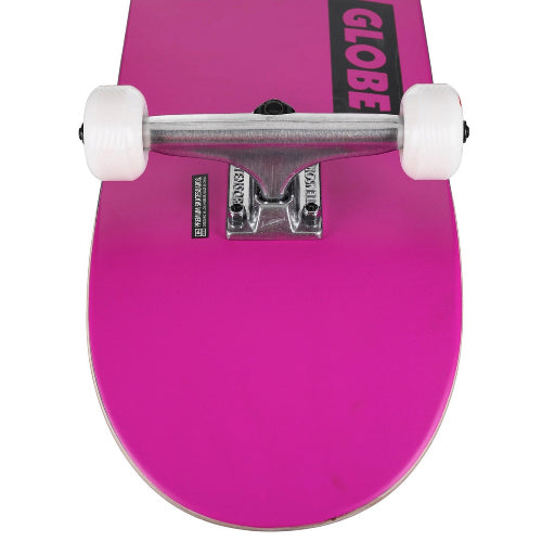Globe Goodstock Complete Skateboard Neon Purple 8.25"