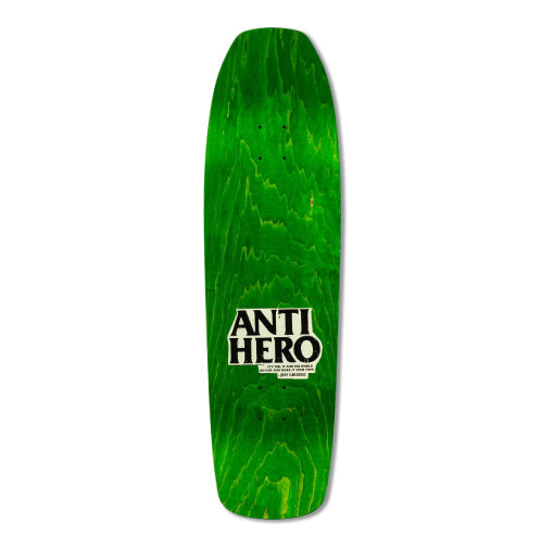Antihero Grosso LG SSD25 Black/Veneer Skateboard Deck 9.25"