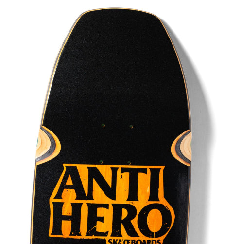 Antihero Grosso LG SSD25 Black/Veneer Skateboard Deck 9.25"