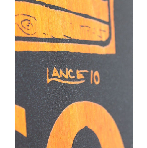 Antihero Grosso LG SSD25 Black/Veneer Skateboard Deck 9.25"