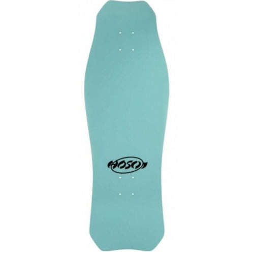 Hosoi OG Classic Hammerhead Reissue Skateboard Deck Turquoise 10.5"