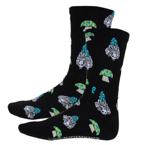 Psockadelic Hawk Wizard Crew Socks