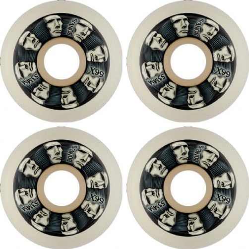 Bones X-Formula V5 Sidecut Head Rush Skateboard Wheels 53MM 99A